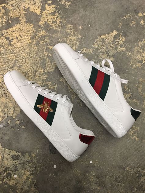 gucci ace sneakers outfits|original gucci bee sneakers.